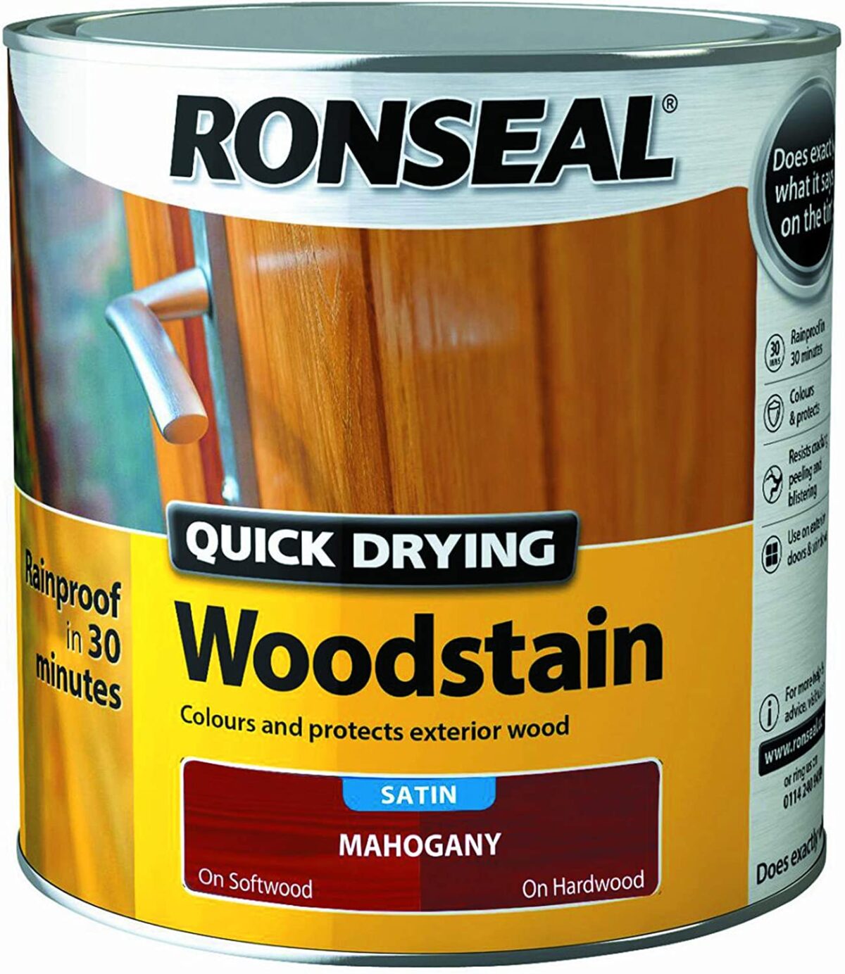 Britain, suffering from a lack of Ronseal Quick Drying Woodstain