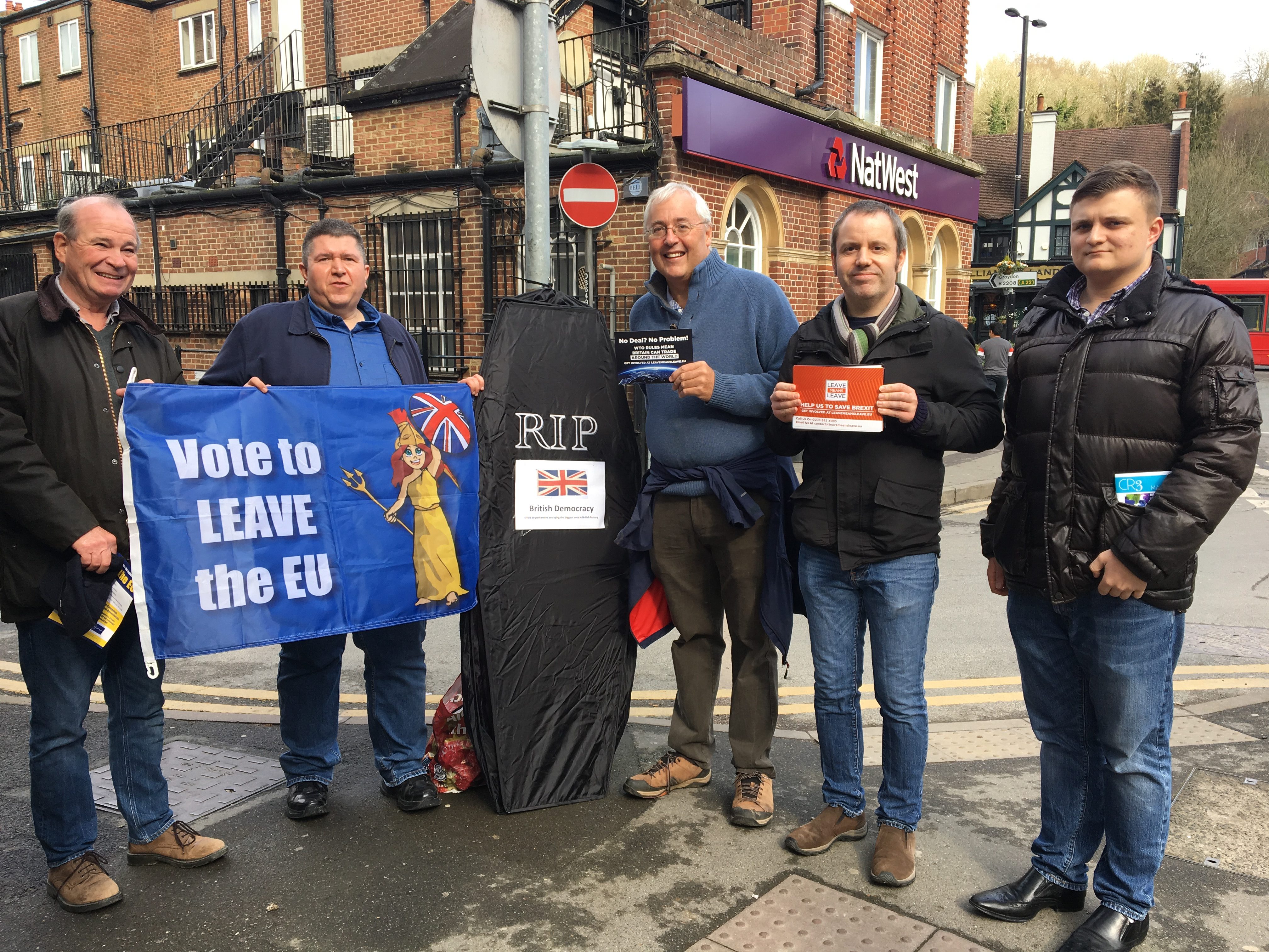 A great day in Caterham – Putting pressure on Sam Gyimah MP
