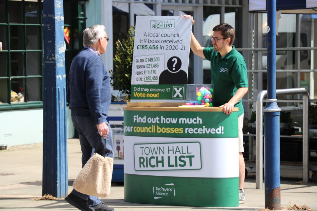 The TaxPayers’ Alliance, Town Hall Rich List Roadshow comes to Purley.