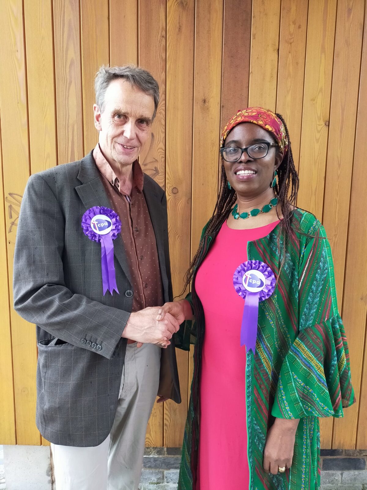 Enomfon Ntefon, Christians Peoples Alliance candidate for Uxbridge & South Ruislip by-election.