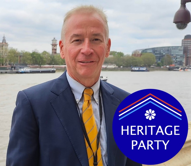 Guy Phoenix, Heritage Party candidate for Selby & Ainsty