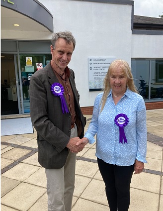 Lorna Corke, Christians Peoples Alliance candidate for Somerton and Frome by-election.