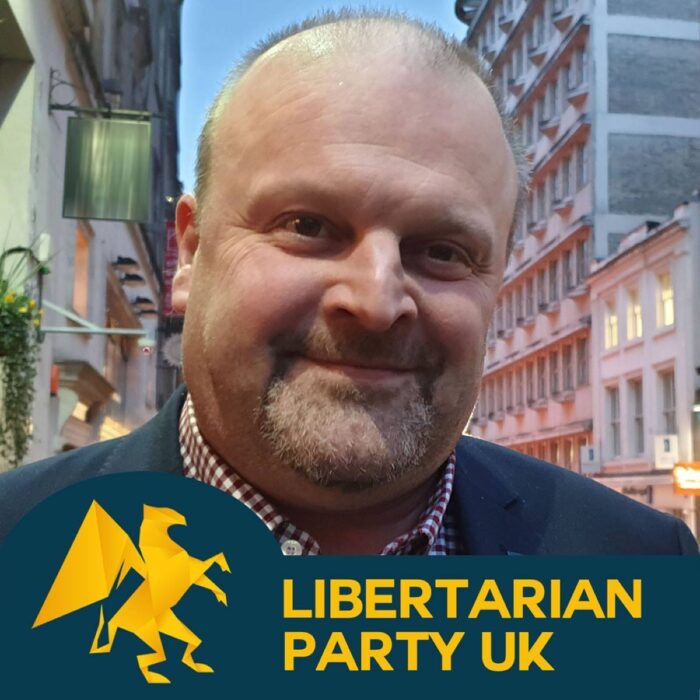Martin Day, Party Secretary, UK Libertarian Party