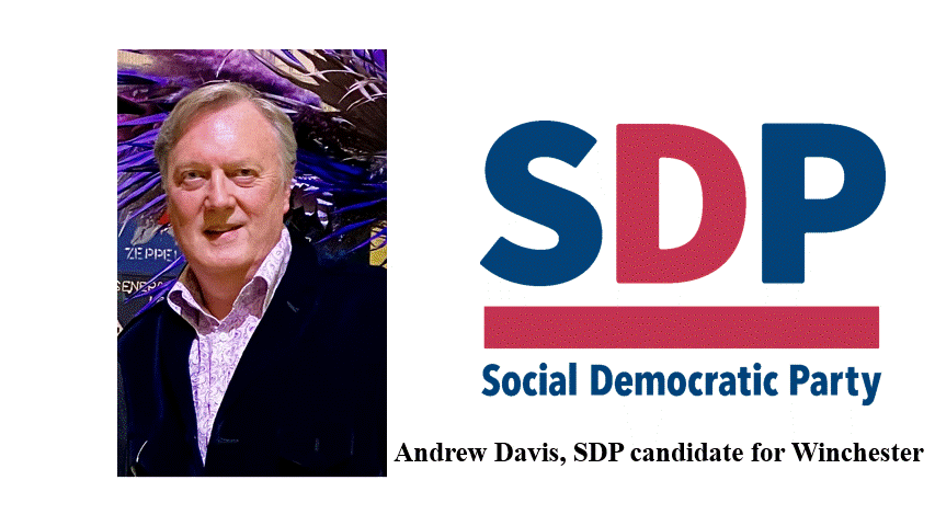Andrew Davis, SDP candidate for Winchester
