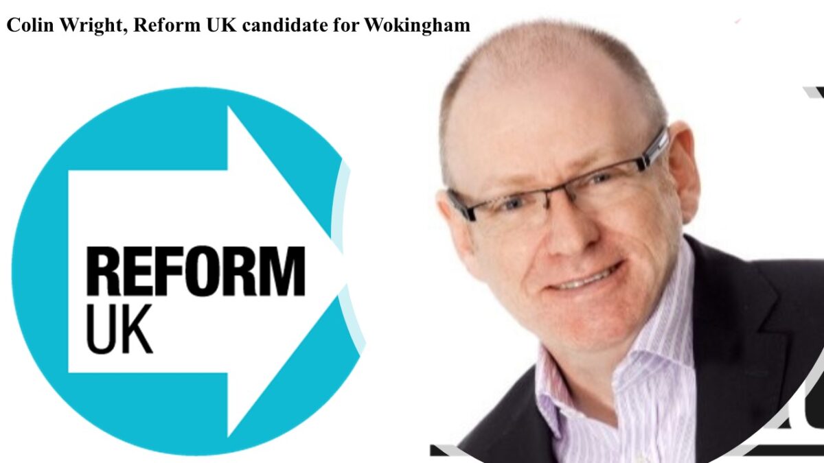Colin Wright, Reform UK candidate for Wokingham