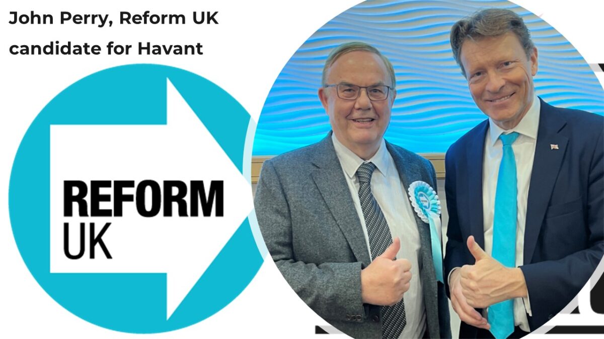 John Perry, Reform UK candidate for Havant