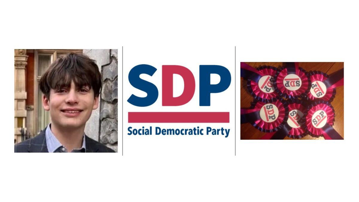 Interview with Max Stenner, Social Democratic Party (SDP) Dorset County Coordinator