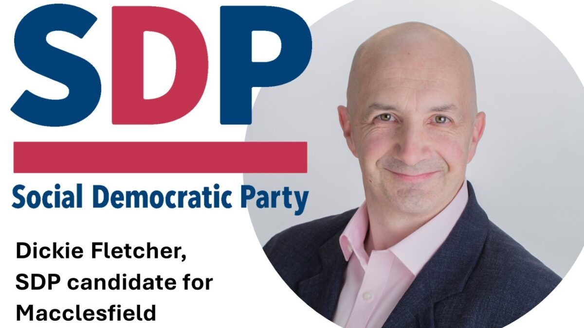 Dickie Fletcher, SDP candidate for Macclesfield