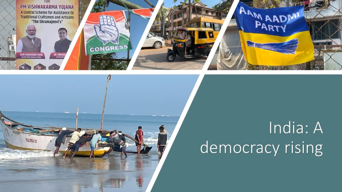 India: A democracy rising.