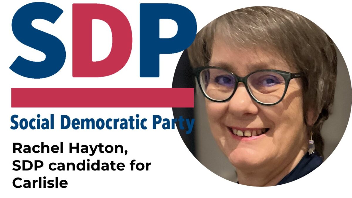 Rachel Hayton, SDP candidate for Carlisle