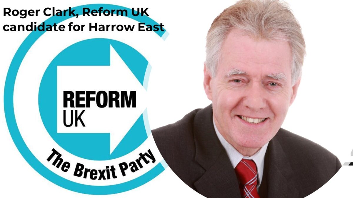 Roger Clark, Reform UK candidate for Harrow East