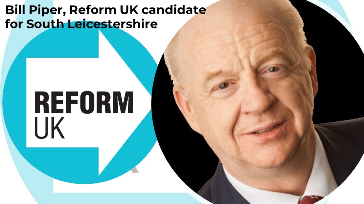 Bill Piper, Reform UK candidate for South Leicestershire