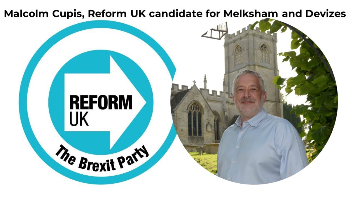 Malcolm Cupis, Reform UK candidate for Melksham and Devizes