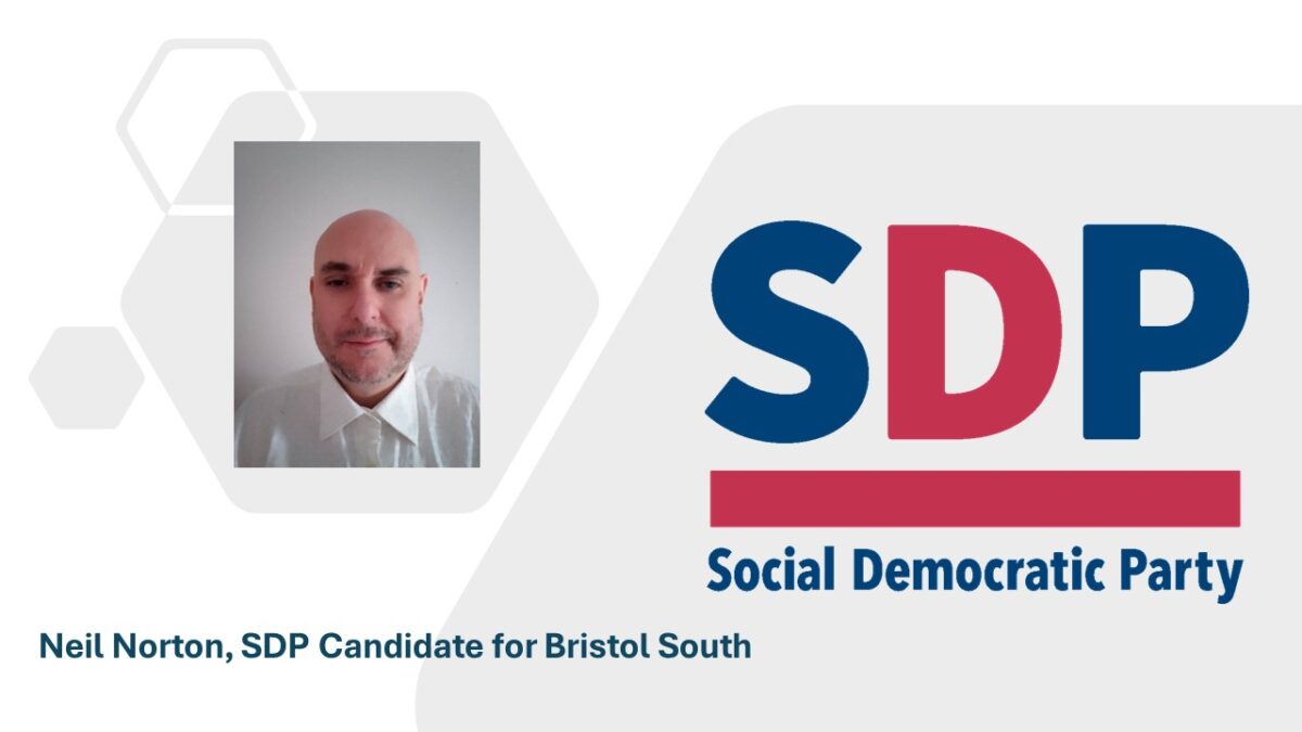 Neil Norton, SDP Candidate for Bristol South